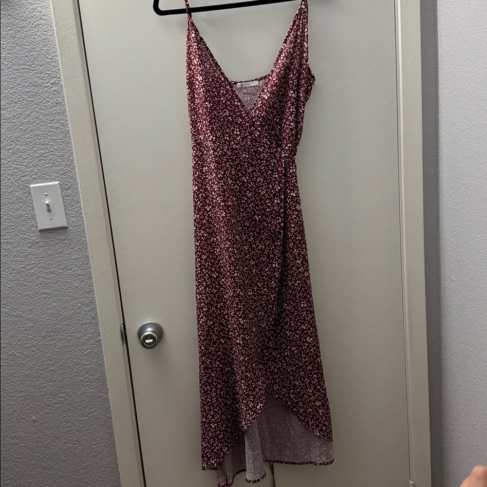 Floral V-Neck Maxi Dress